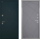 Входная металлическая Дверь Интекрон (INTECRON) Греция Лучи-М Графит софт в Лосино-Петровский