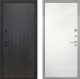 Входная металлическая Дверь Интекрон (INTECRON) Профит Black ФЛ-295 Гладкая Дуб сильвер поперечный в Лосино-Петровский