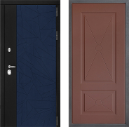 Дверь Дверной континент ДК-9 ФЛ-617 Ясень шоколадный