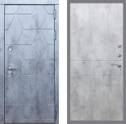 Дверь Рекс (REX) 28 FL-290 Бетон светлый 960х2050 мм