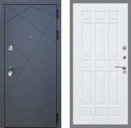 Дверь Рекс (REX) 13 Силк Титан FL-33 Силк Сноу 860х2050 мм